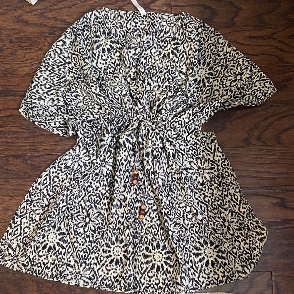 Stylish Black and White Kids Dress